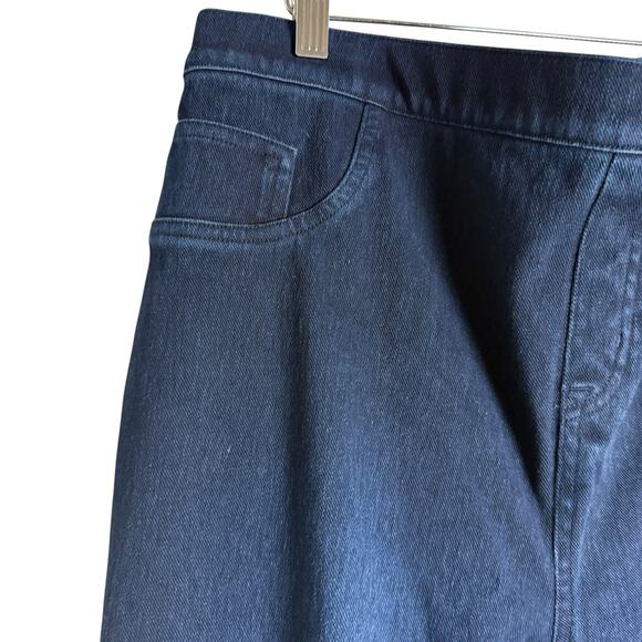 Spanx Jean-ish Blue Pull-On Stretch Jean Leggings Plus Size 2X - Picture 3 of 10